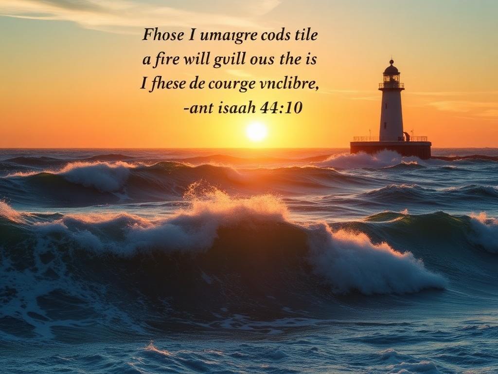 Isaiah 41:10 Scripture Card - Fear thou not; for I am with thee: be not dismayed...